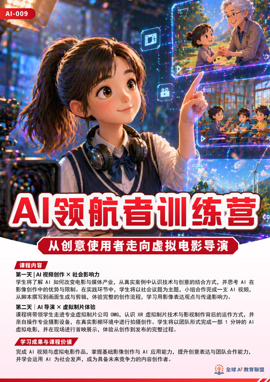 AI Pioneer Camp: From Creative Users to Virtual Film Directors
