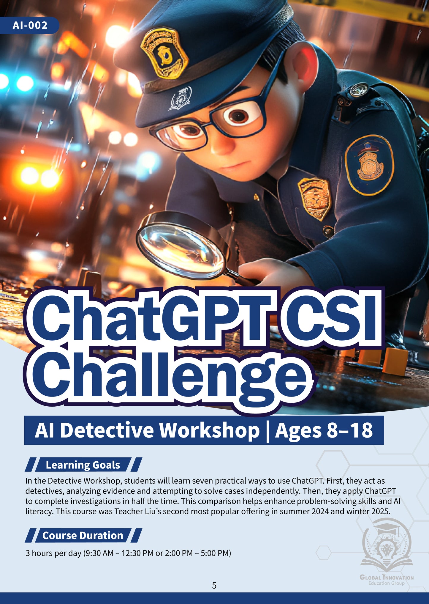ChatGPT CSI  Challenge