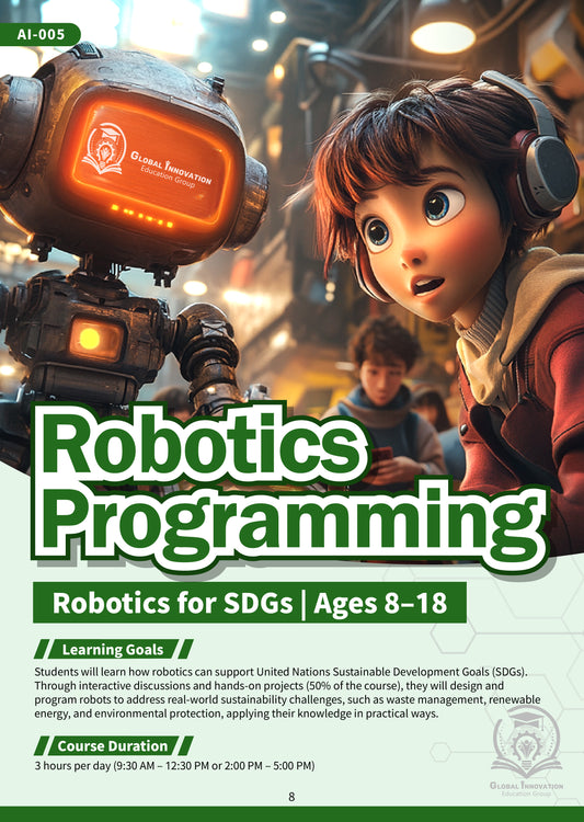 Robotics Programming : SDGs