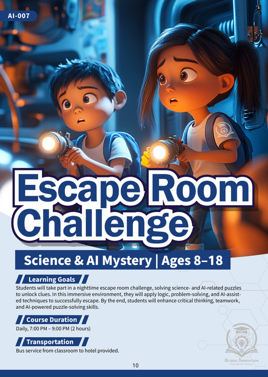 Escape Room Challenge: Science & AI Mystery