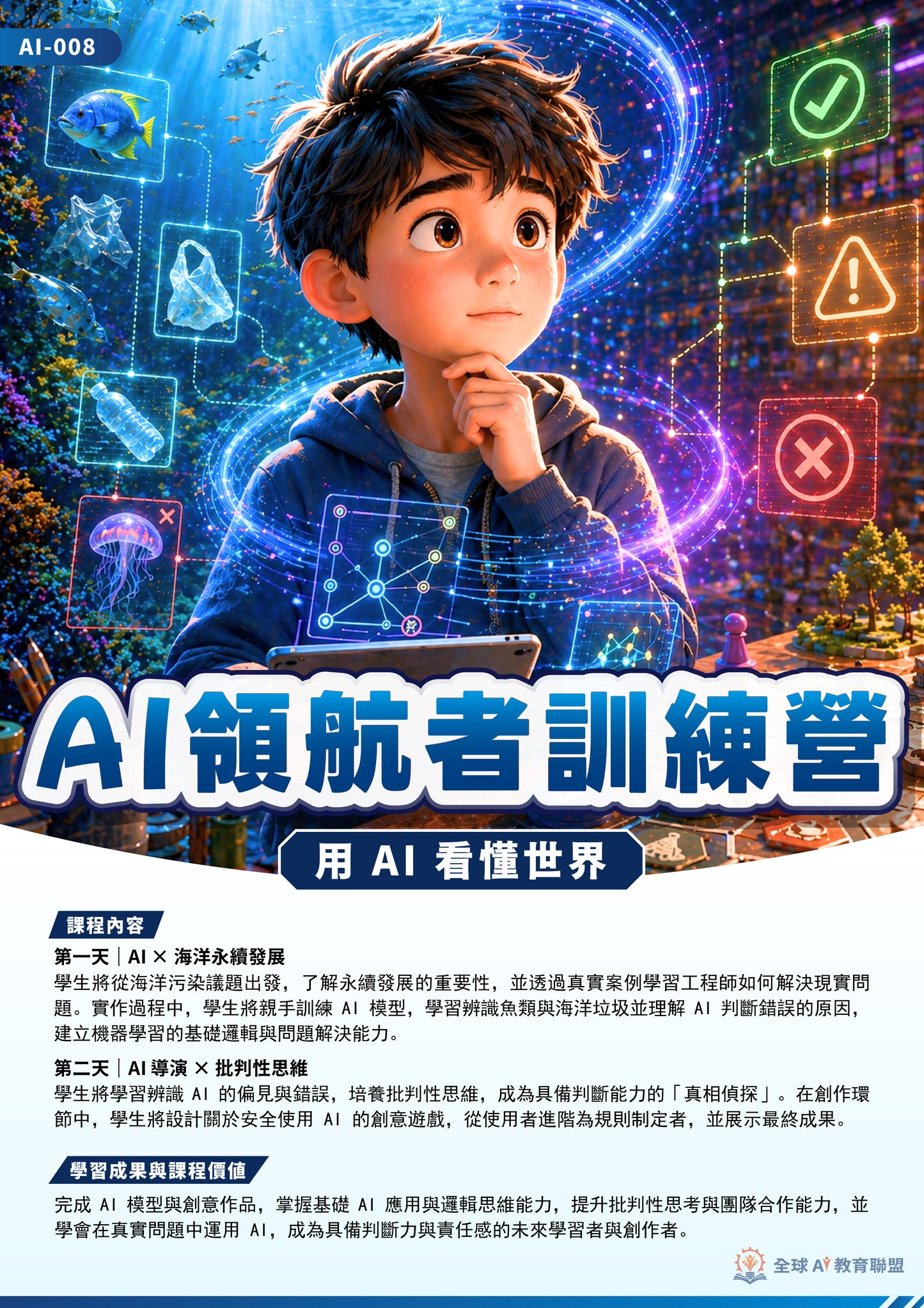 AI Pioneer Camp: Understanding the World Through AI